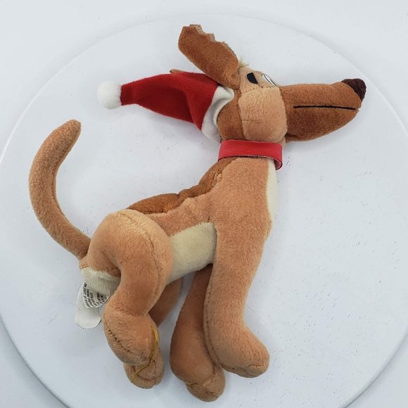 All Dogs Go To Heaven Christmas Carol Charlie Bean Bag Plush Stuffed Animal 1998 - Picture 2 of 6